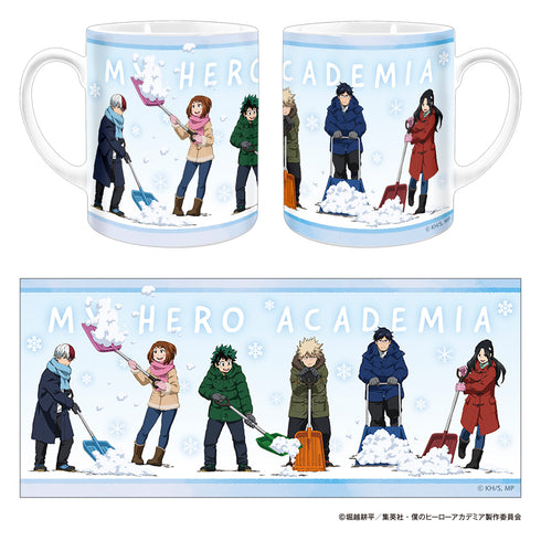 『僕のヒーローアカデミア』マグカップ/雪かき